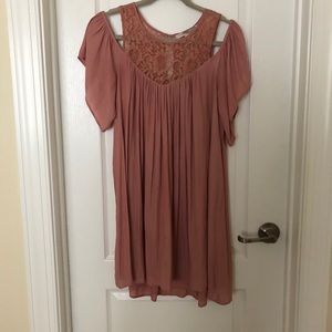 Cold shoulder Dress